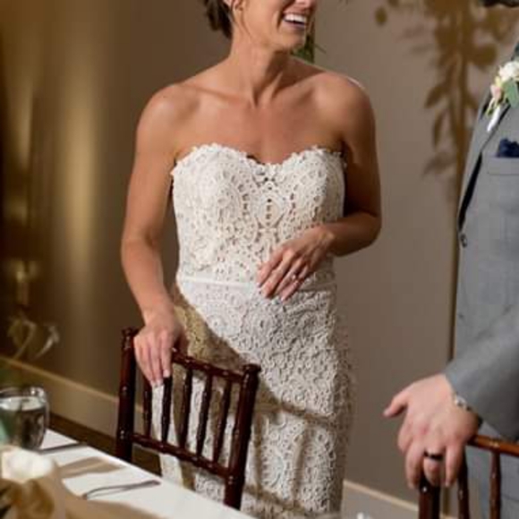 Lillian West bridal style 66011 - Picture 3 of 4